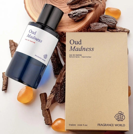 Oud Madness Eau de Parfum by Fragrance World – 60ml EDP