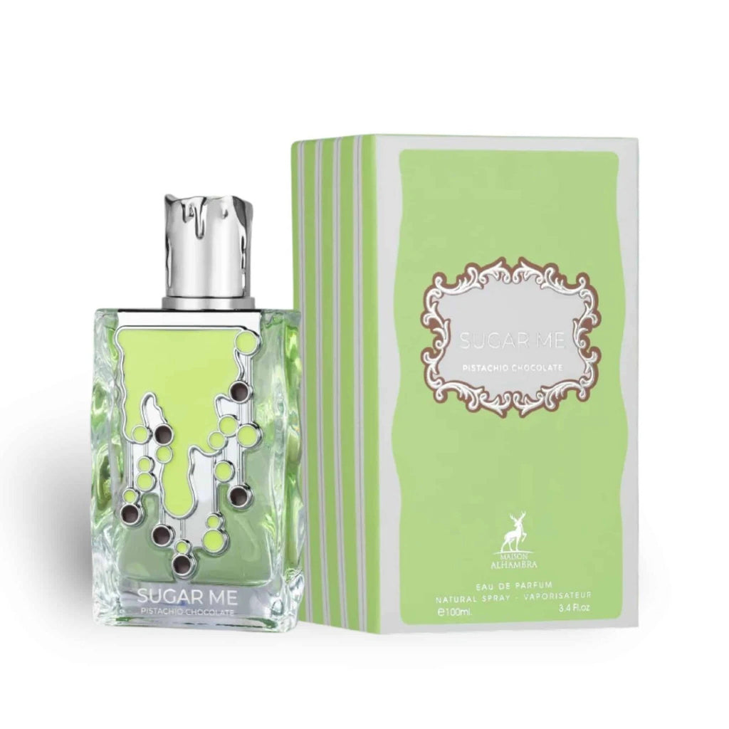 Sugar Me Pistachio Chocolate Eau de Parfum by Maison Alhambra – 100ml EDP