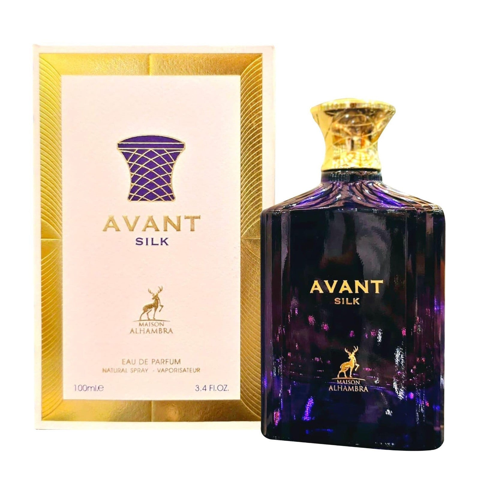 Avant Silk Eau de Parfum by Maison Alhambra – 100ml EDP