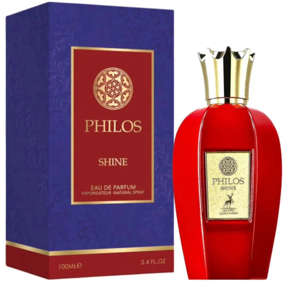 Philos Shine Eau de Parfum by Maison Alhambra – 100ml EDP