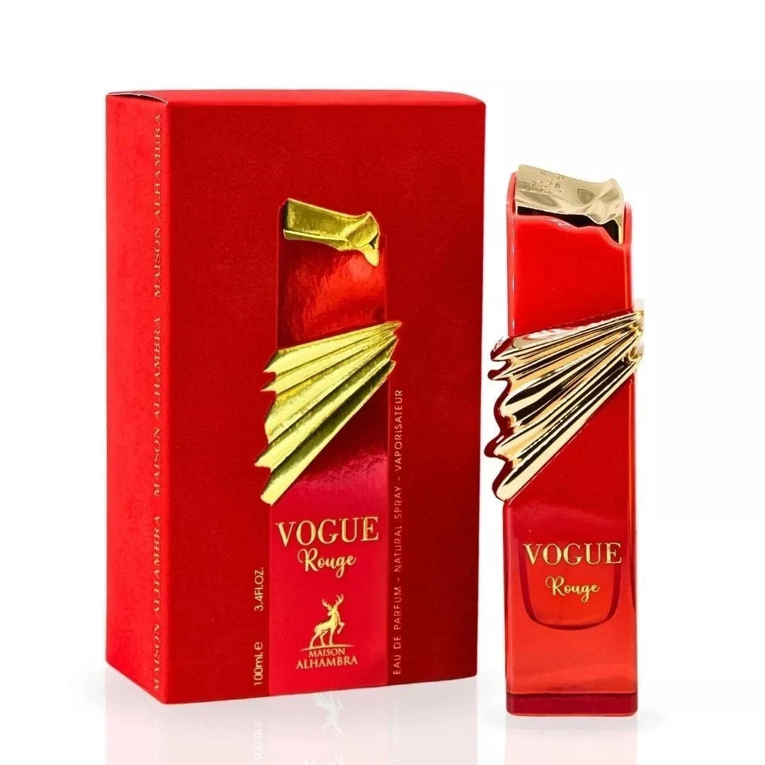 Vogue Rouge Eau de Parfum by Maison Alhambra – 100ml EDP