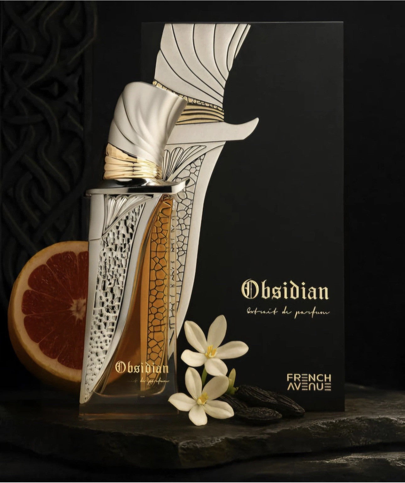 Obsidian Extrait De Parfum by French Avenue – 100ml