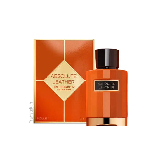 Absolute Leather Eau de Parfum by Fragrance World – 100ml EDP