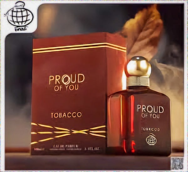 Proud of You Tobacco Eau de Parfum by Fragrance World – 100ml EDP