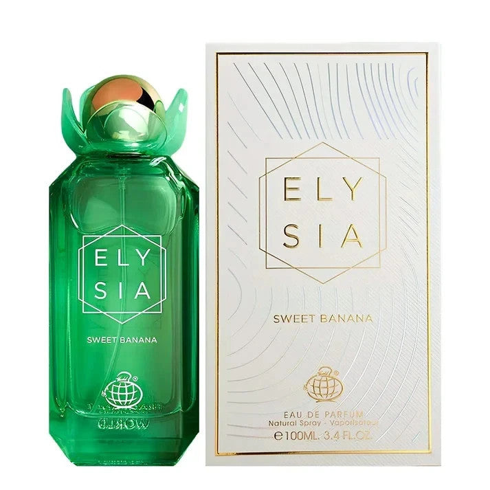 Elysia Sweet Banana Eau de Parfum by Fragrance World – 100ml EDP