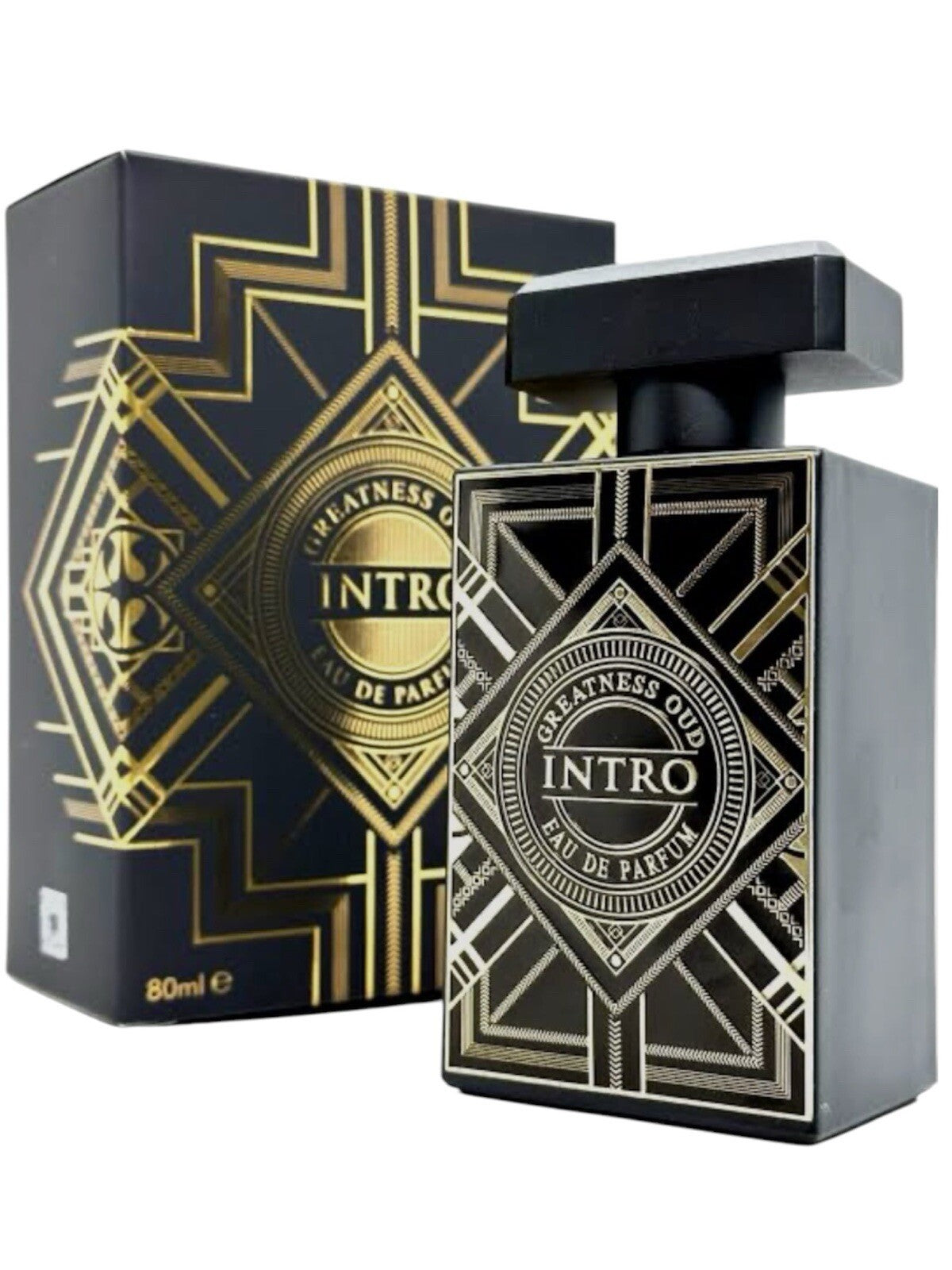 Intro Greatness Oud Eau de Parfum by Fragrance World – 80ml EDP