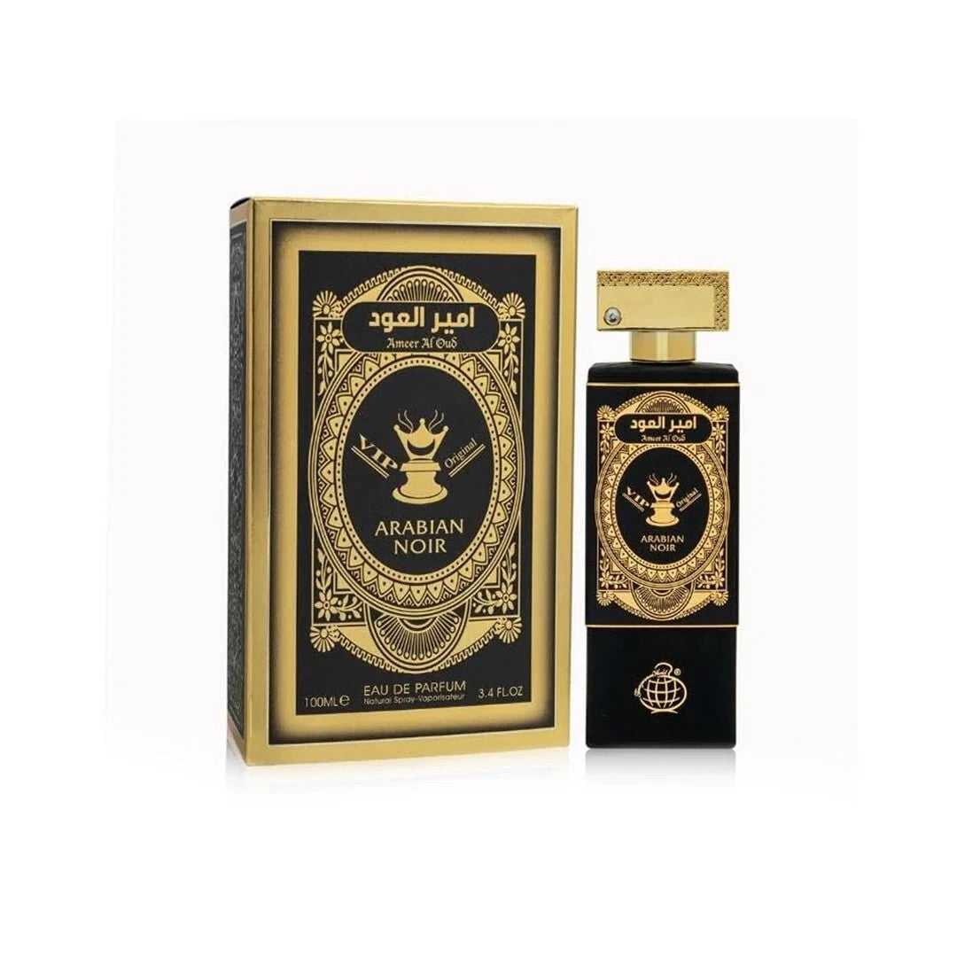 Ameer Al Oud Arabian Noir Eau de Parfum by Fragrance World – 80ml EDP
