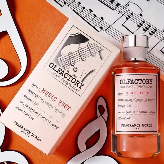 OlFactory Music Fest Eau de Parfum by Fragrance World – 100ml EDP