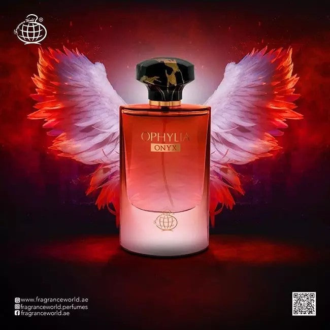 Ophylia Onyx Eau de Parfum by Fragrance World – 80ml EDP