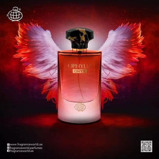 Ophylia Onyx Eau de Parfum by Fragrance World – 80ml EDP