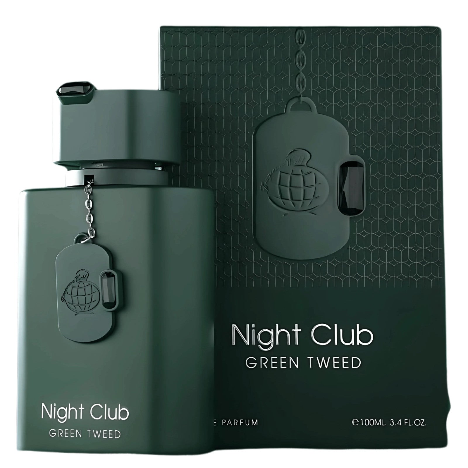 Night Club Green Tweed Eau de Parfum by Fragrance World – 100ml EDP
