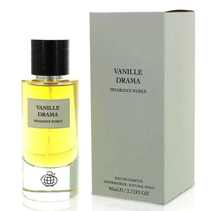 Vanille Drama Eau de Parfum by Fragrance World – 80ml EDP