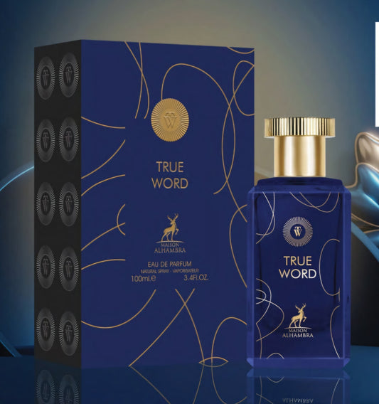 True Word Eau de Parfum by Maison Alhambra – 100ml EDP