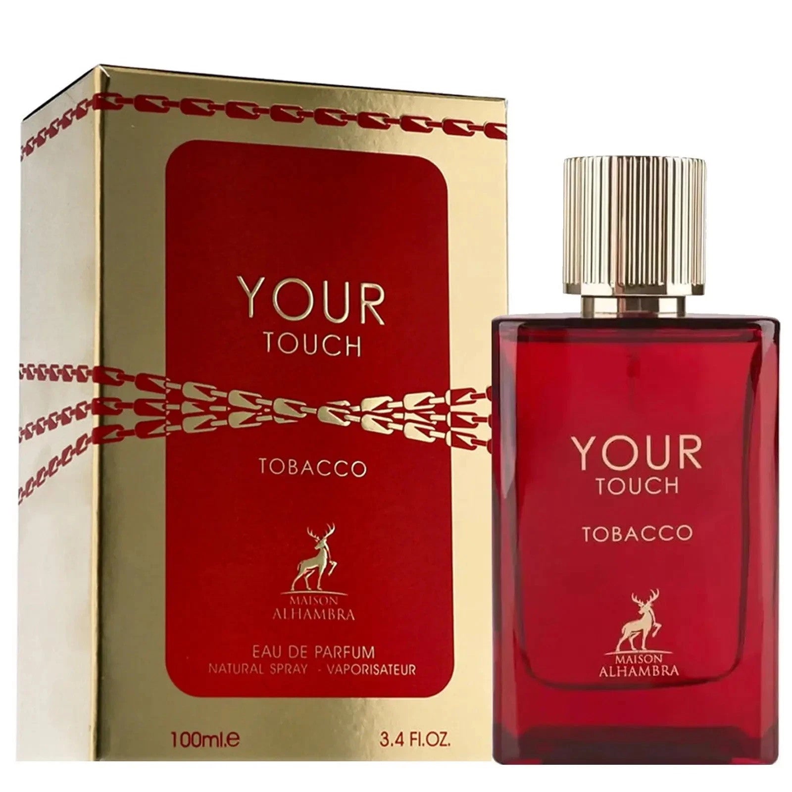 Your Touch Tobacco Eau de Parfum by Maison Alhambra – 100ml EDP