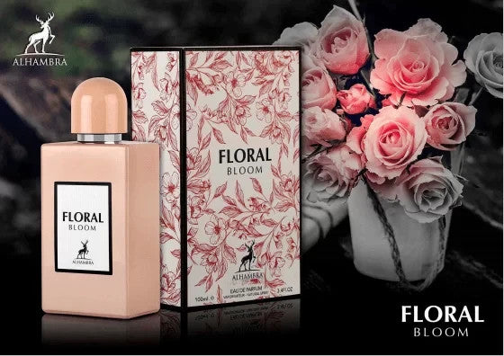 Floral Bloom Eau de Parfum by Maison Alhambra – 100ml EDP