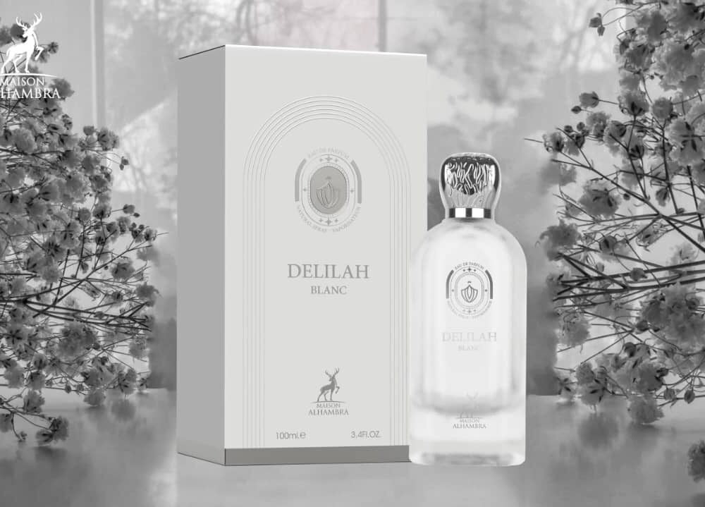 Delilah Blanc Eau de Parfum by Maison Alhambra – 100ml EDP