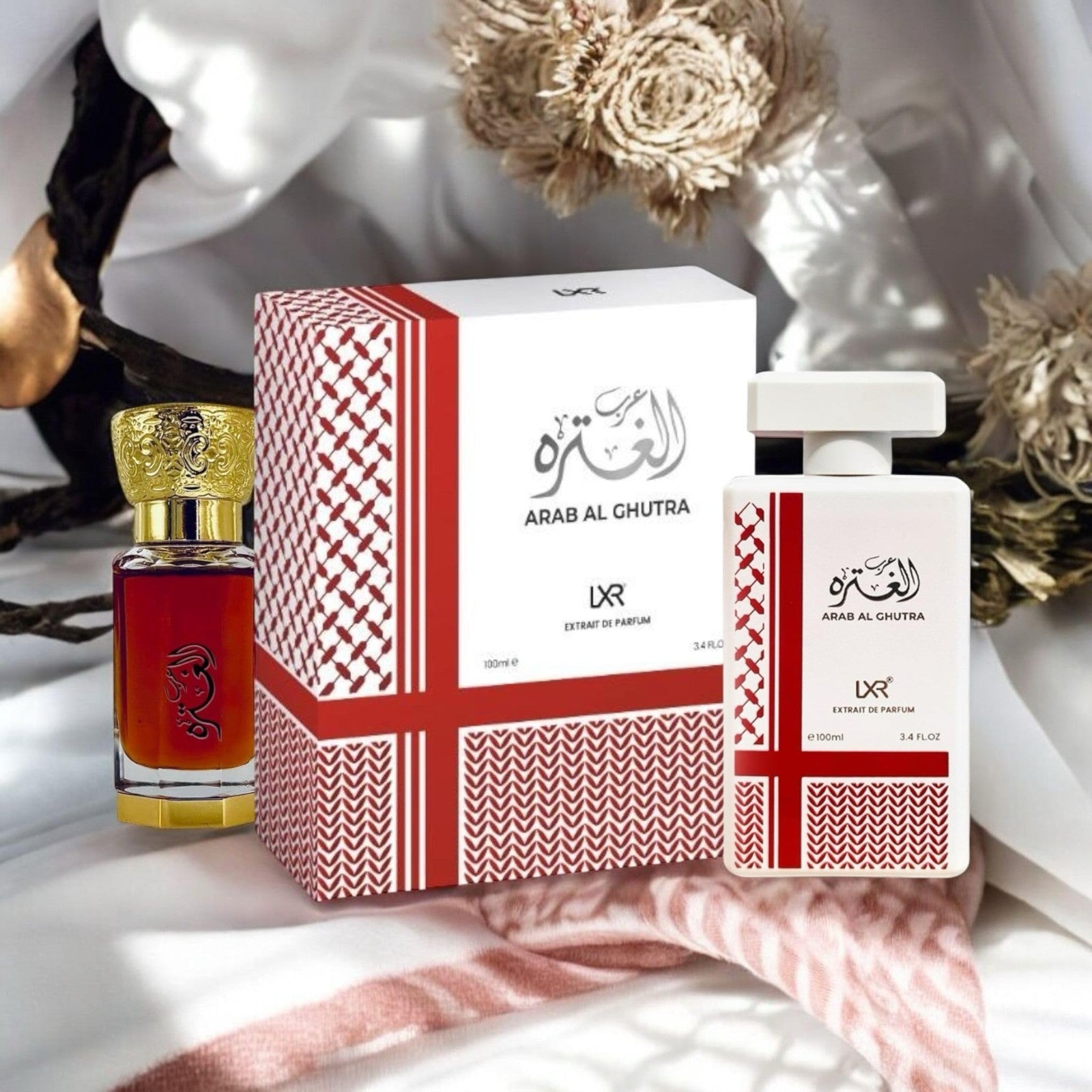 Arab Al Ghutra Extrait De Parfum by LXR – 100ml + 12ml Perfume Oil