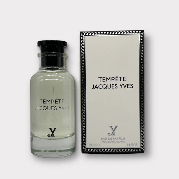 Jacques Yves Tempete Eau de Parfum by Fragrance World – 100ml EDP