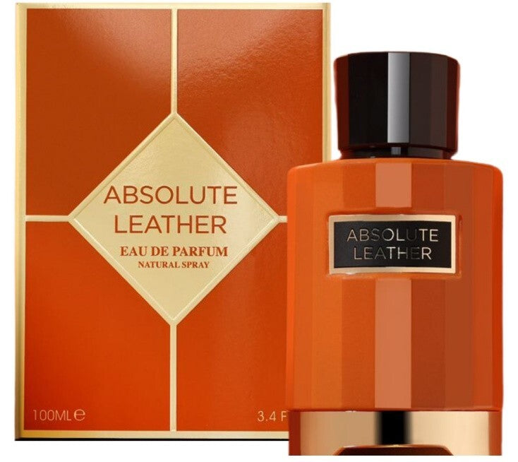 Absolute Leather Eau de Parfum by Fragrance World – 100ml EDP