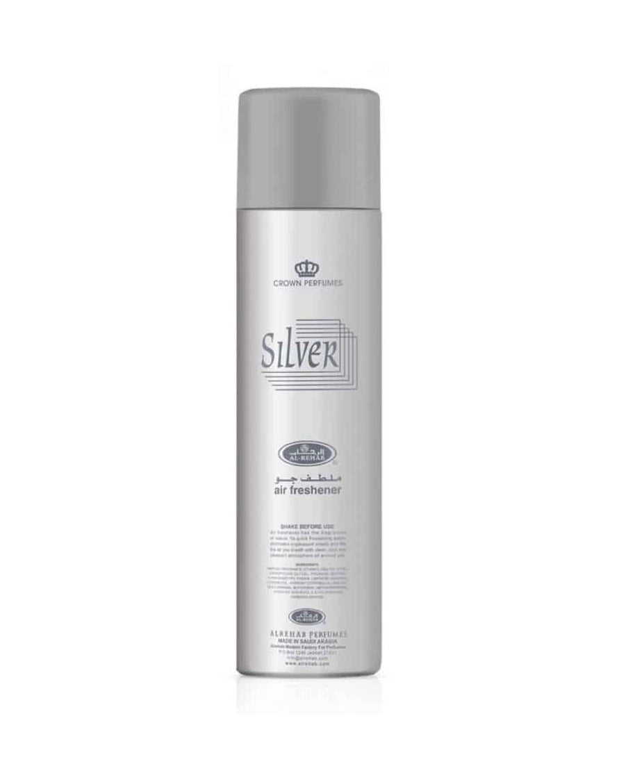 Silver Air Freshener by Al Rehab – 300ml