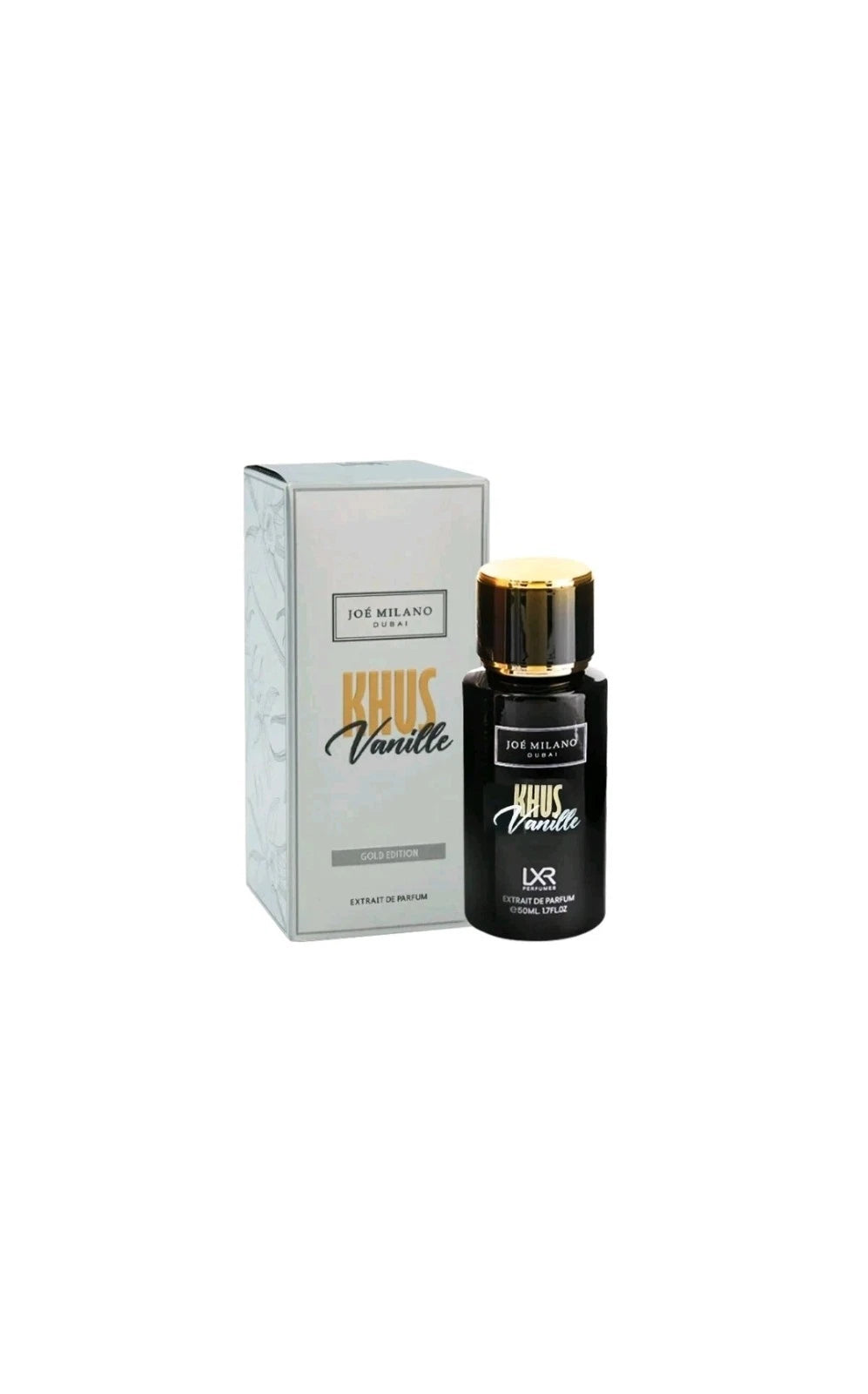 Joe Milano Dubai Khush Vanille Extrait de Parfum by LXR – 50ml