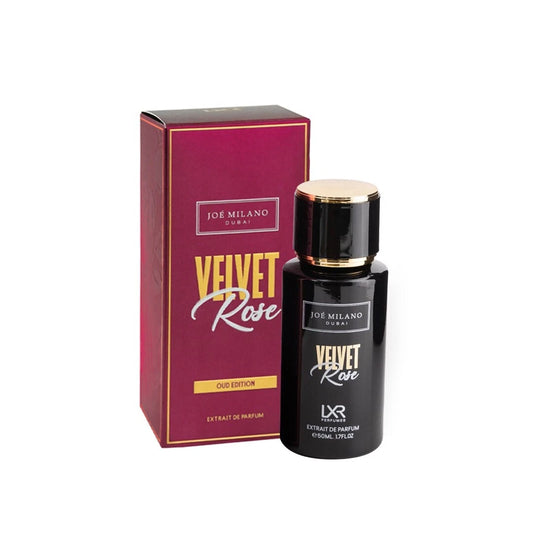 Joe Milano Dubai Velvet Rose Extrait de Parfum by LXR – 50ml