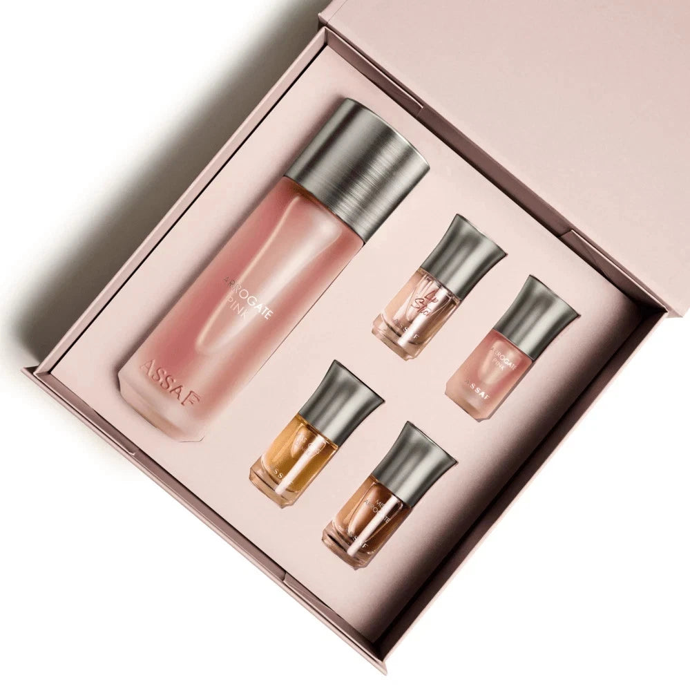 Arrogate Pink Collection Gift Set by Assaf – 200ml + 10ml x 4 240ml