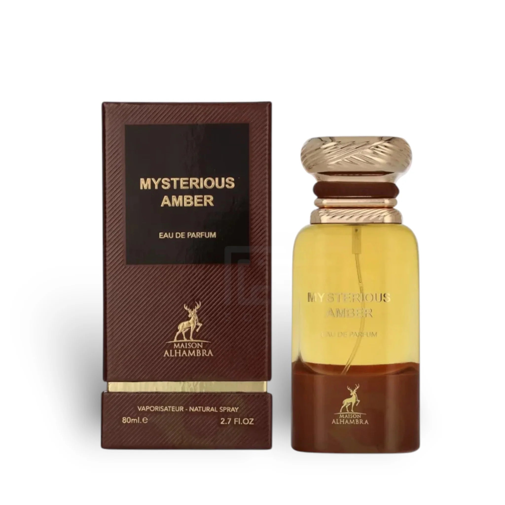 Mysterious Amber Eau de Parfum By Maison Alhambra – 80ml EDP