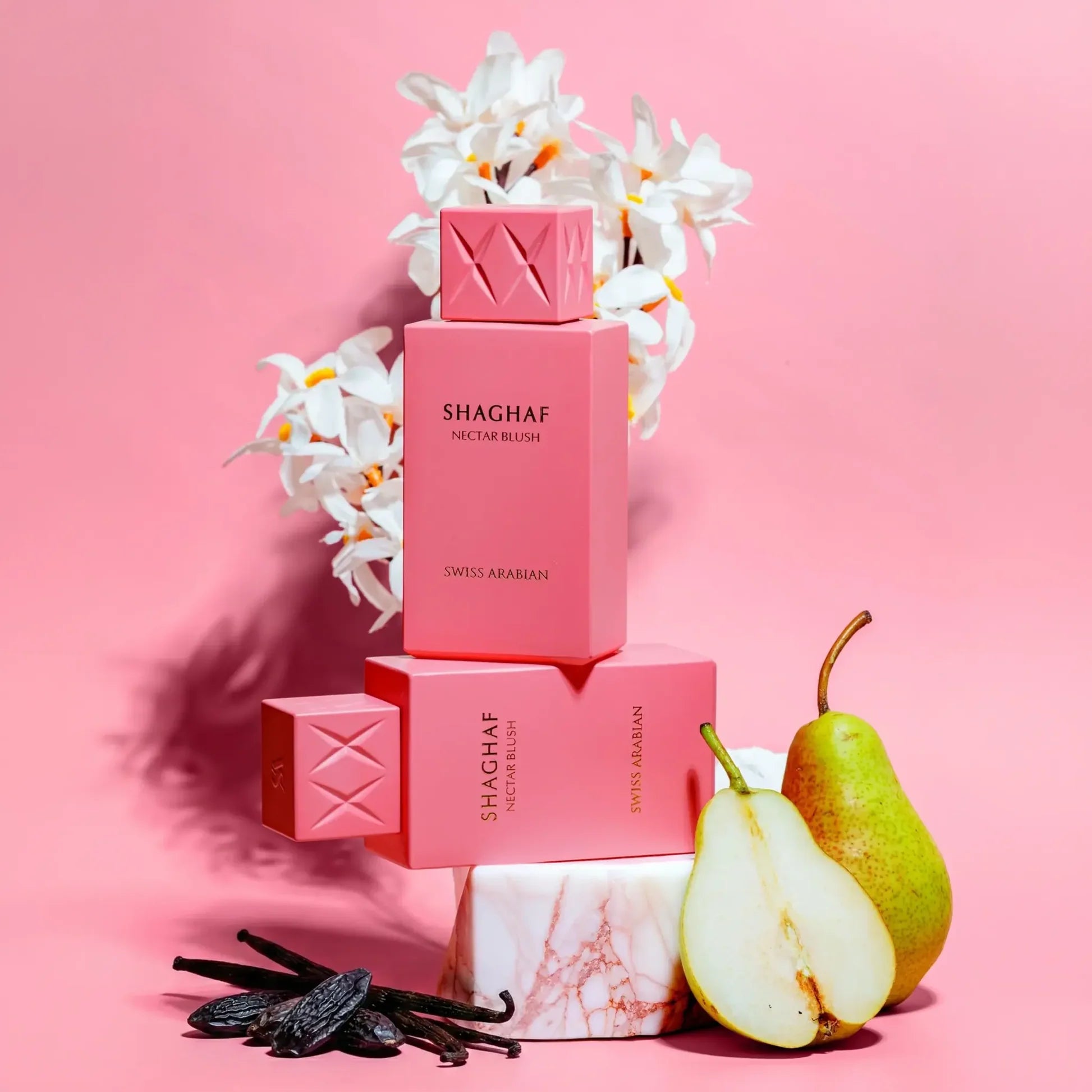 Shagaf Nectar Blush Eau de Parfum by Swiss Arabian – 75ml EDP
