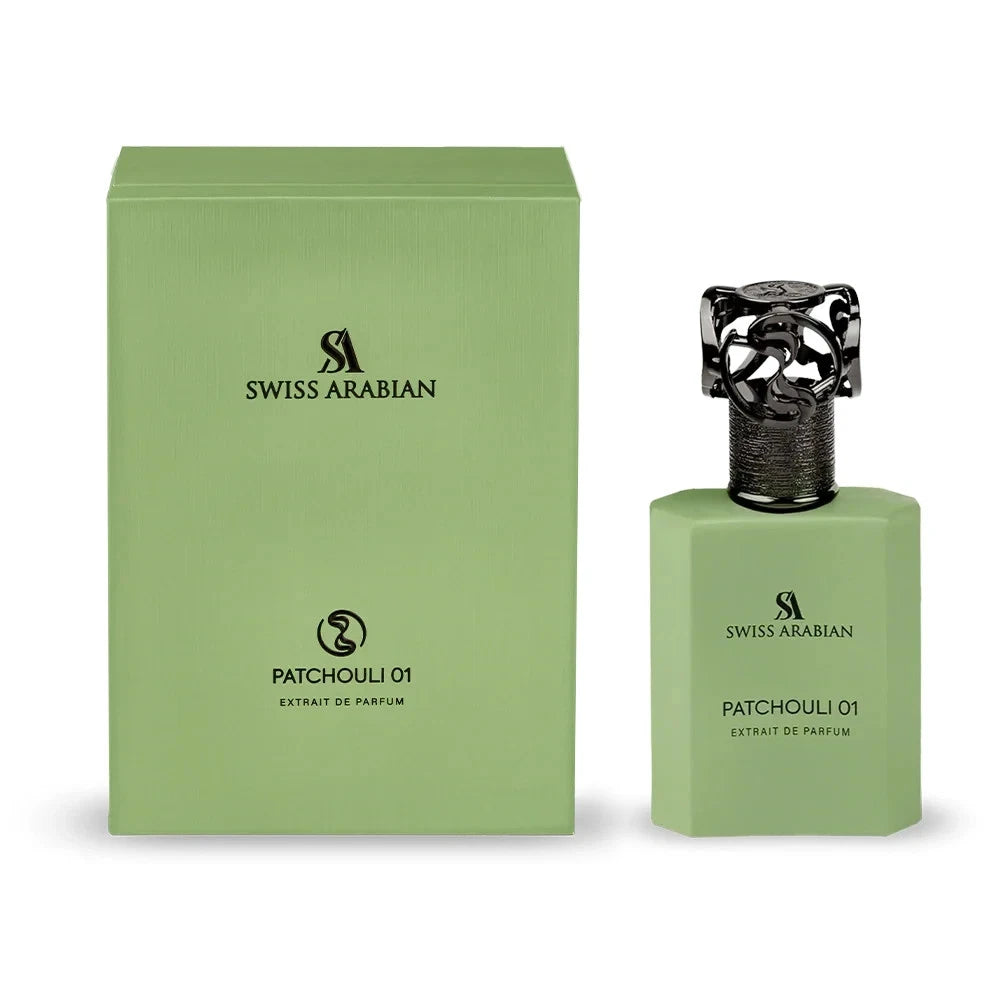 Patchouli 01 Extrait de Parfum by Swiss Arabian – 50ml