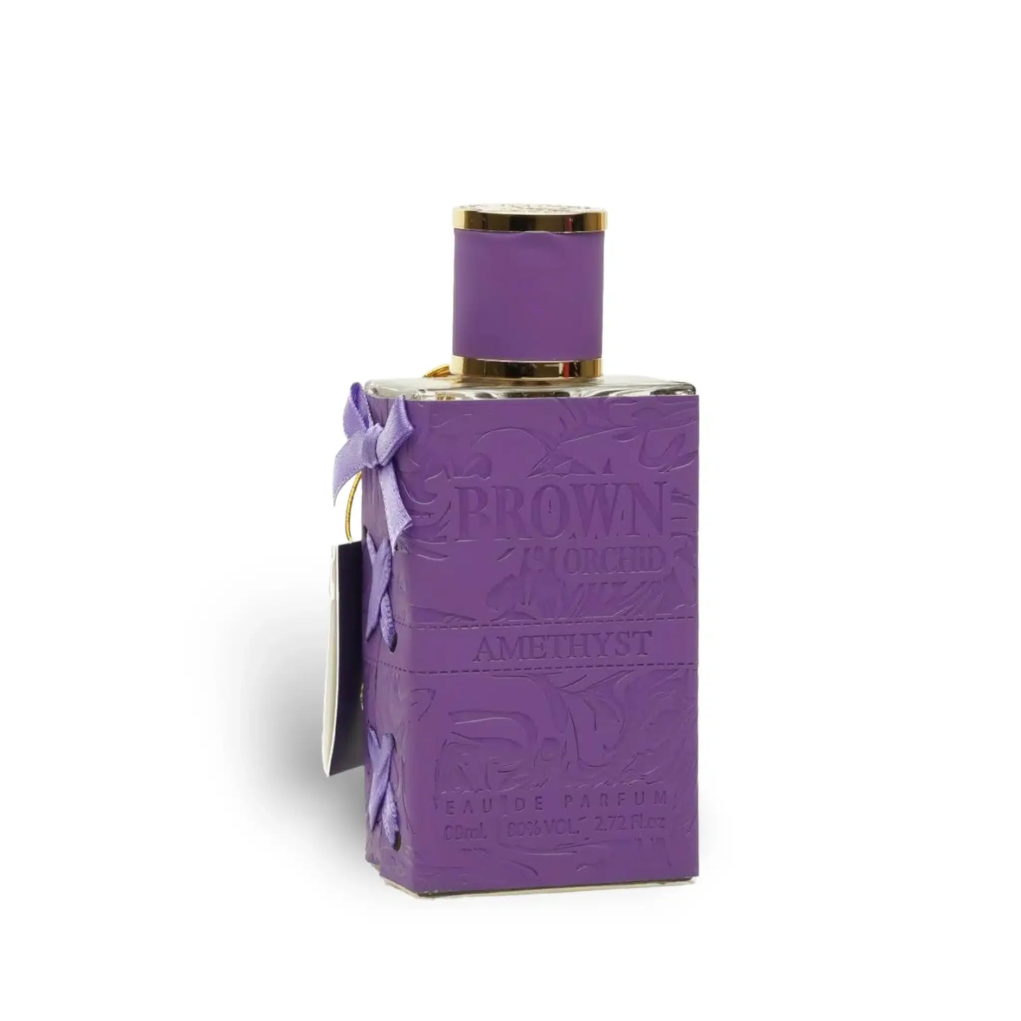 Brown Orchid Amethyst Eau de Parfum by Fragrance World – 80ml EDP