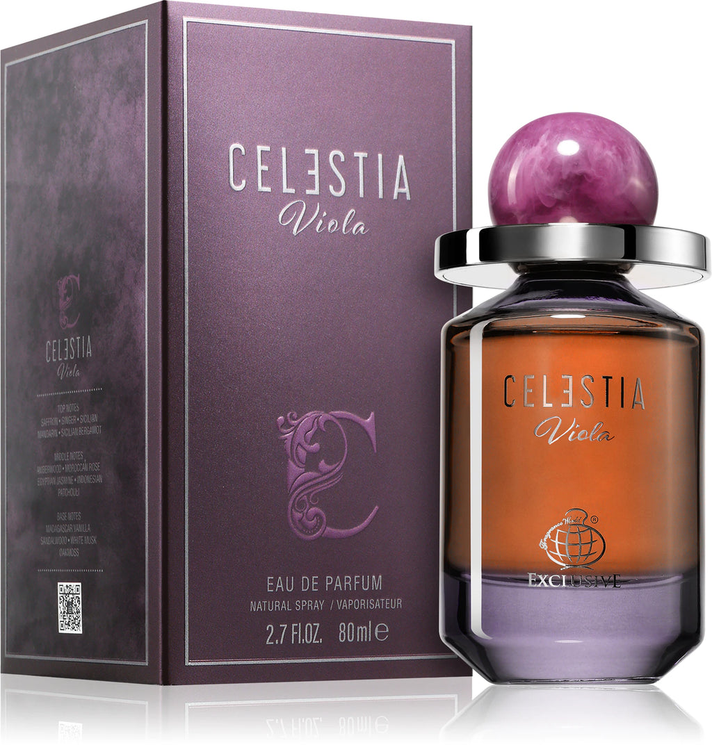 Celestia Viola Eau de Parfum by Fragrance World – 80ml EDP
