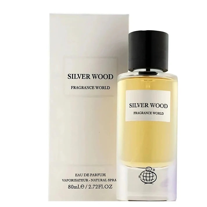 Silver Wood Eau de Parfum by Fragrance World – 80ml EDP