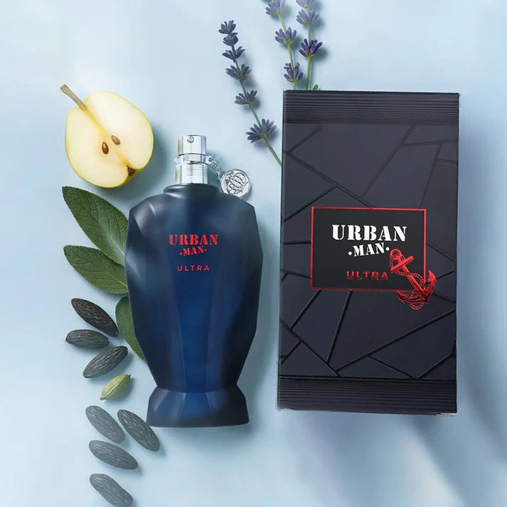 Urban Man Ultra Eau de Parfum by Fragrance World – 90ml EDP