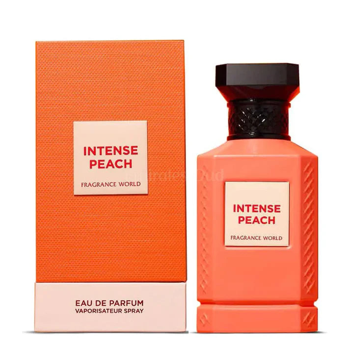 Intense Peach Eau de Parfum by Fragrance World – 150ml EDP