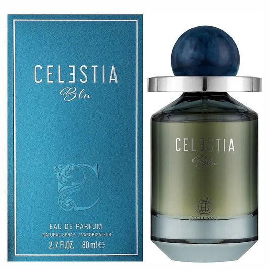 Celestia Blue Eau de Parfum by Fragrance World – 80ml EDP