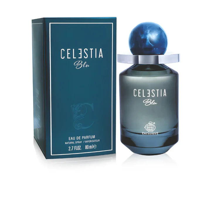Celestia Blue Eau de Parfum by Fragrance World – 80ml EDP