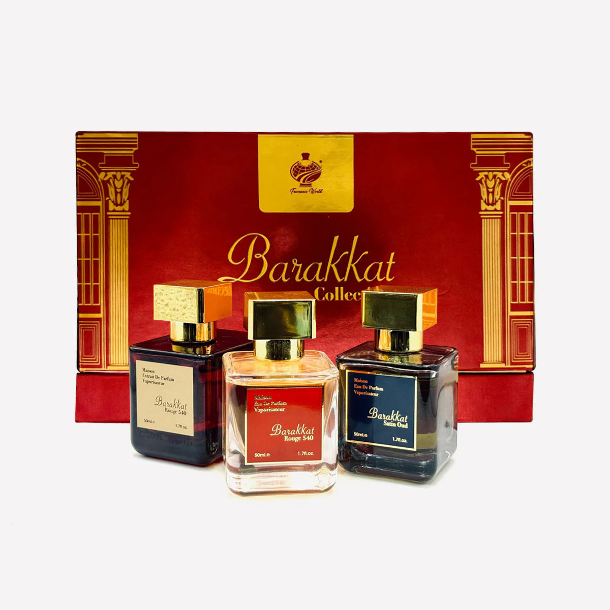 Barakkat Gift Set Eau de Parfum by LXR – 50ml x3
