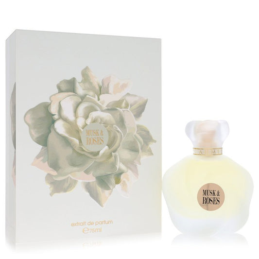 Ahmed Al Maghribi Musk & Roses Pure Perfume Extrait De Parfum by Ahmed Al Maghribi – 75ml