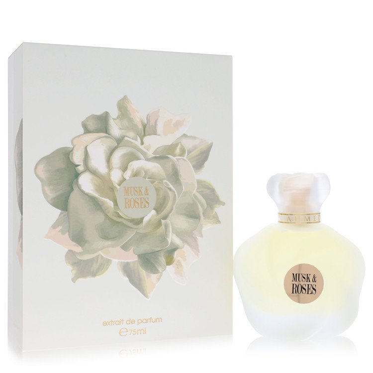 Musk & Roses Extrait De Parfum by Ahmed Al Maghribi – 75ml