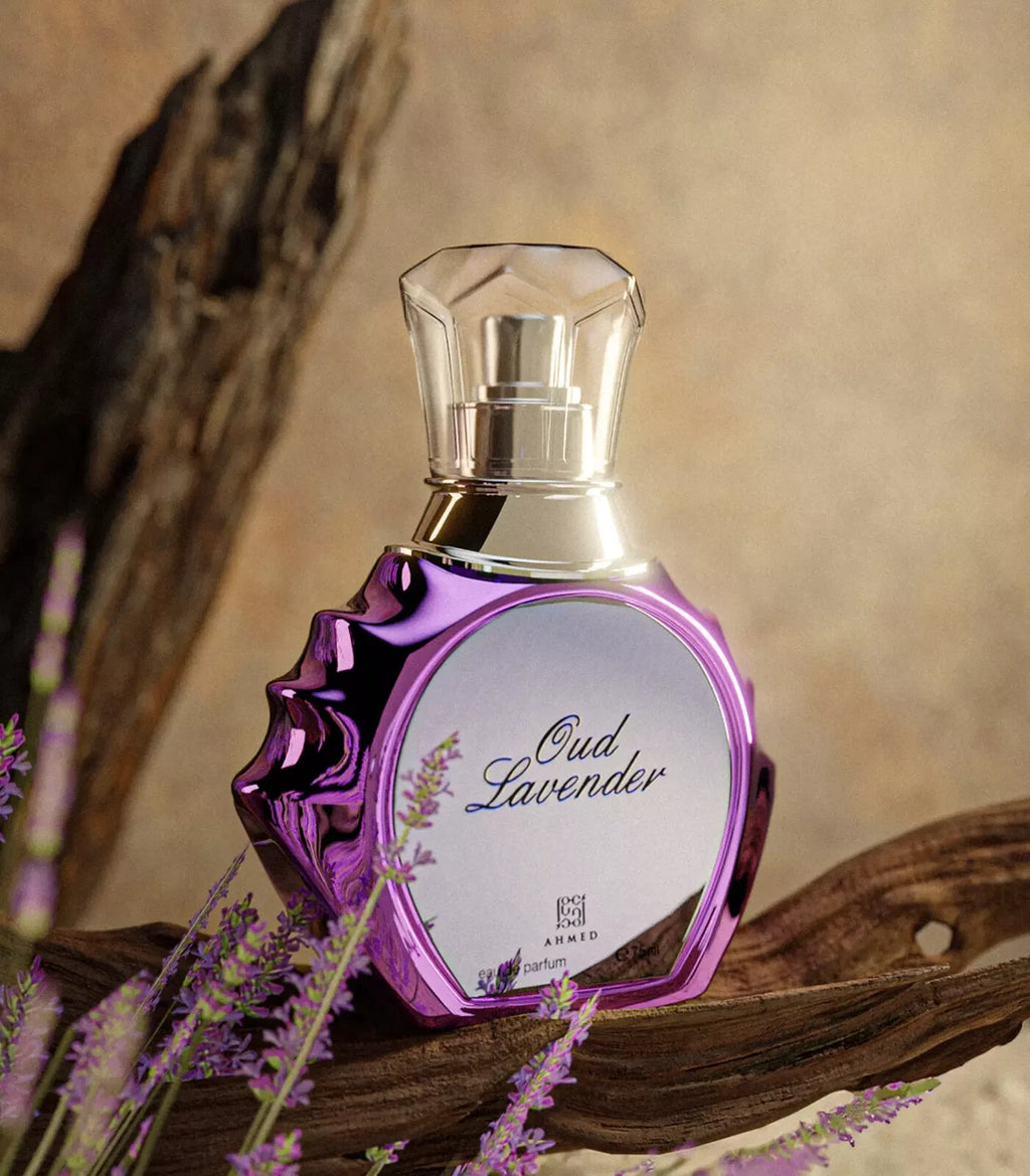 Oud Lavender Eau de Parfum by Ahmed Al Maghribi – 75ml