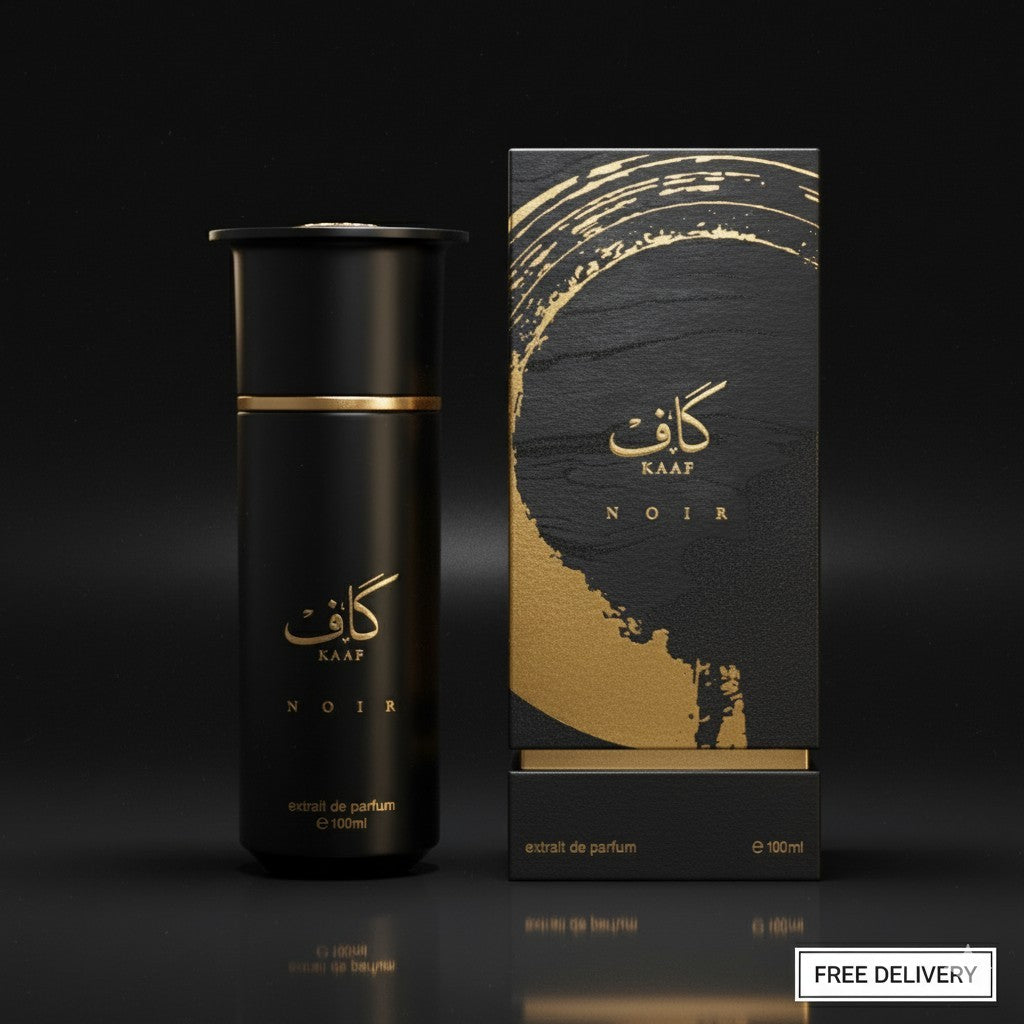 Kaaf Noir eau de parfum by Ahmed Al Maghribi – 100ml