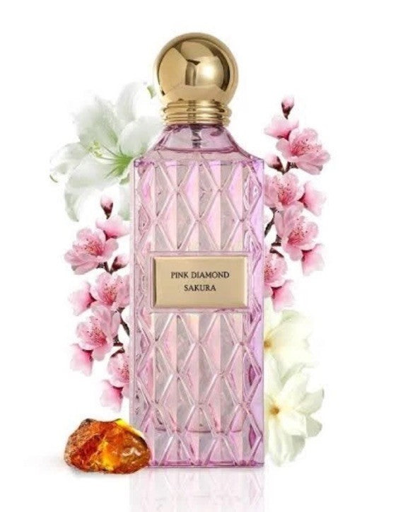 Pink Diamond Sakura Eau de Parfum by Ibraq – 150ml EDP