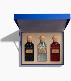 Diamond Collection Blue Gift Set (75 x 3 EDP) by Ibraq 225ml