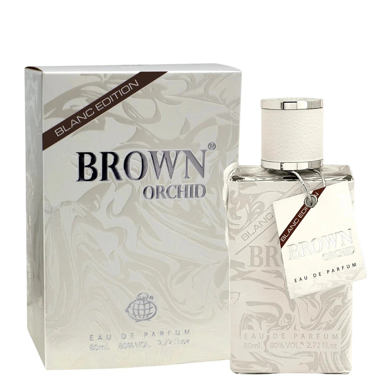 Brown Orchid Blanc Edition Eau de Parfum by Fragrance World – 80ml EDP