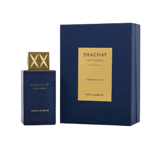Shaghaf Oud Azraq Eau de Parfum by Swiss Arabian – 75ml EDP