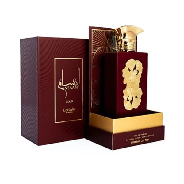 Ansaam Gold Eau de Parfum by Lattafa – 100ml EDP