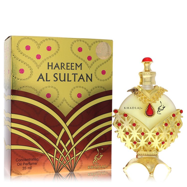 Khadlaj Hareem Al Sultan Gold Perfume Oil by Khadlaj Perfumes – 35ml