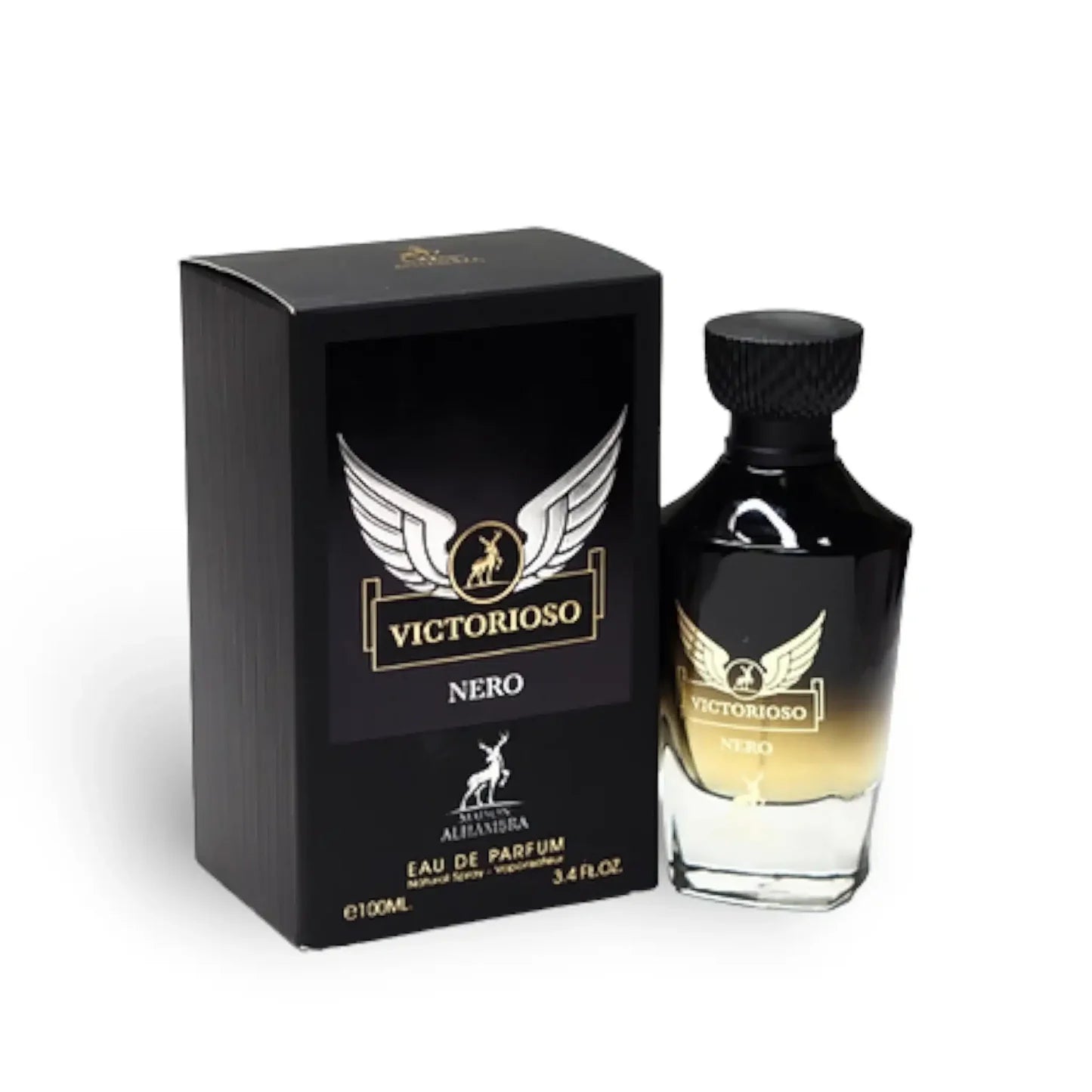 Victoriouso Nero Eau de Parfum by Maison Alhambra – 100ml EDP