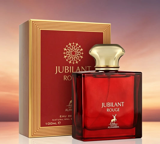 Jubilant Rouge Eau de Parfum by Maison Alhambra – 100ml EDP
